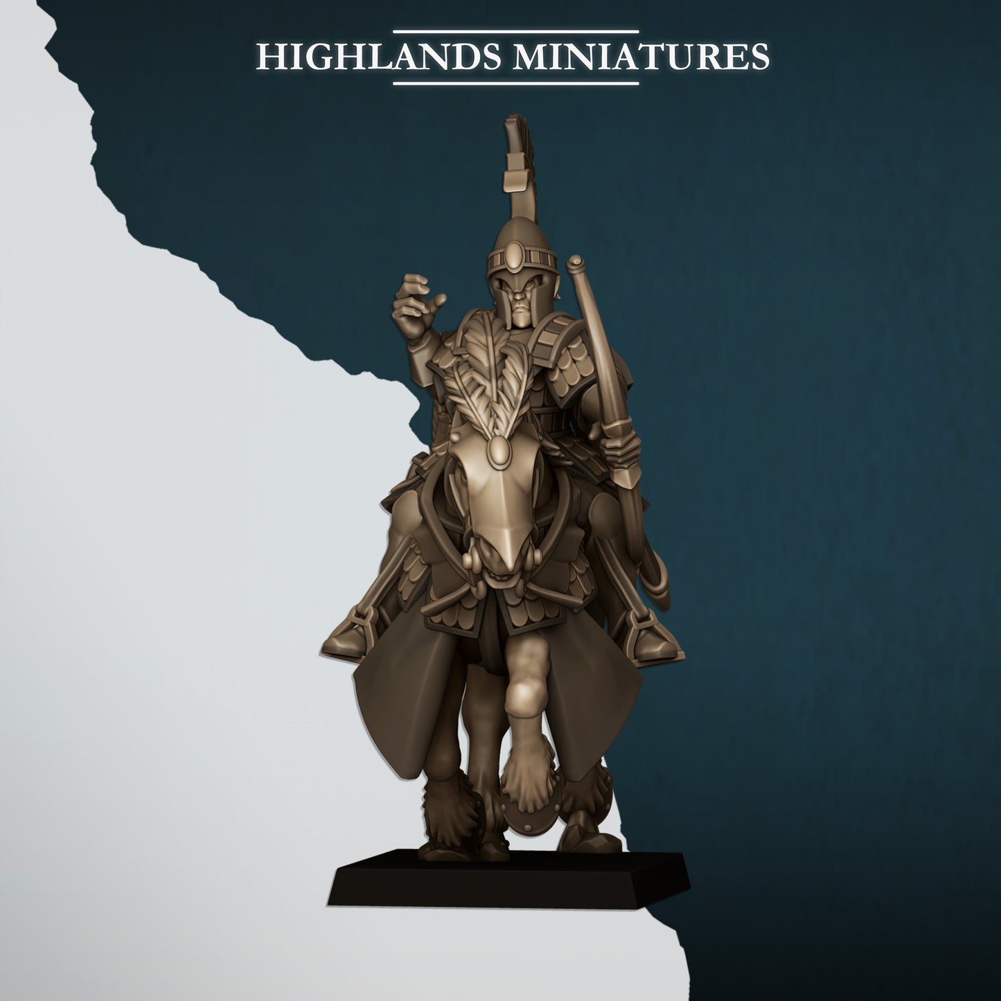 AEGEAN SEA HIPPEIS WITH BOWS - Figurine Highlands Miniatures