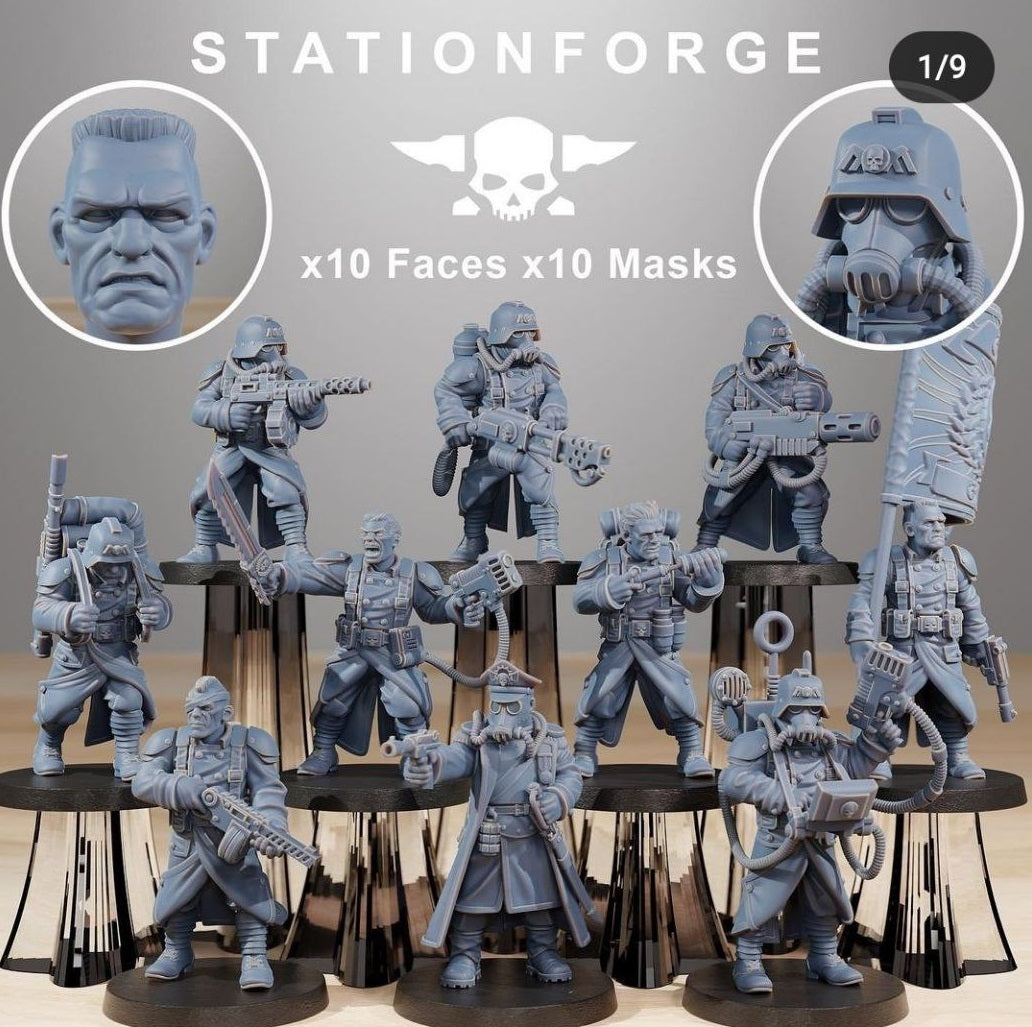 GrimGuard Combatants - Station Forge