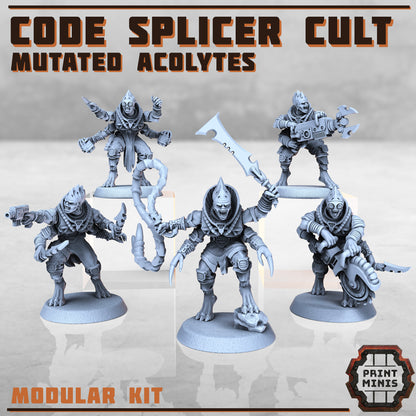 Code Splicer Acolyte - Figurine Print Minis - PRINT MINIS - 3DPitFactory