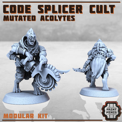 Code Splicer Acolyte - Figurine Print Minis - PRINT MINIS - 3DPitFactory