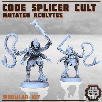 Code Splicer Acolyte - Figurine Print Minis - PRINT MINIS - 3DPitFactory