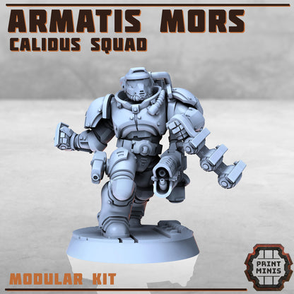 Armatis Mors Warriors - Figurine Print Minis - PRINT MINIS - 3DPitFactory