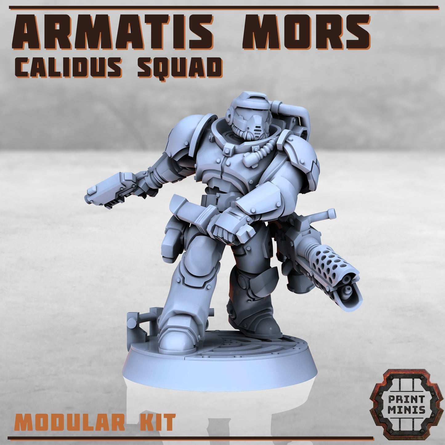 Armatis Mors Warriors - Figurine Print Minis - PRINT MINIS - 3DPitFactory