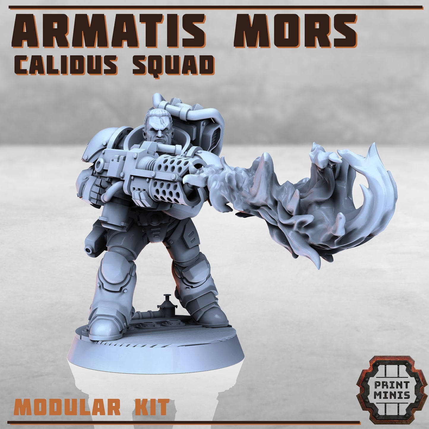 Armatis Mors Warriors - Figurine Print Minis - PRINT MINIS - 3DPitFactory