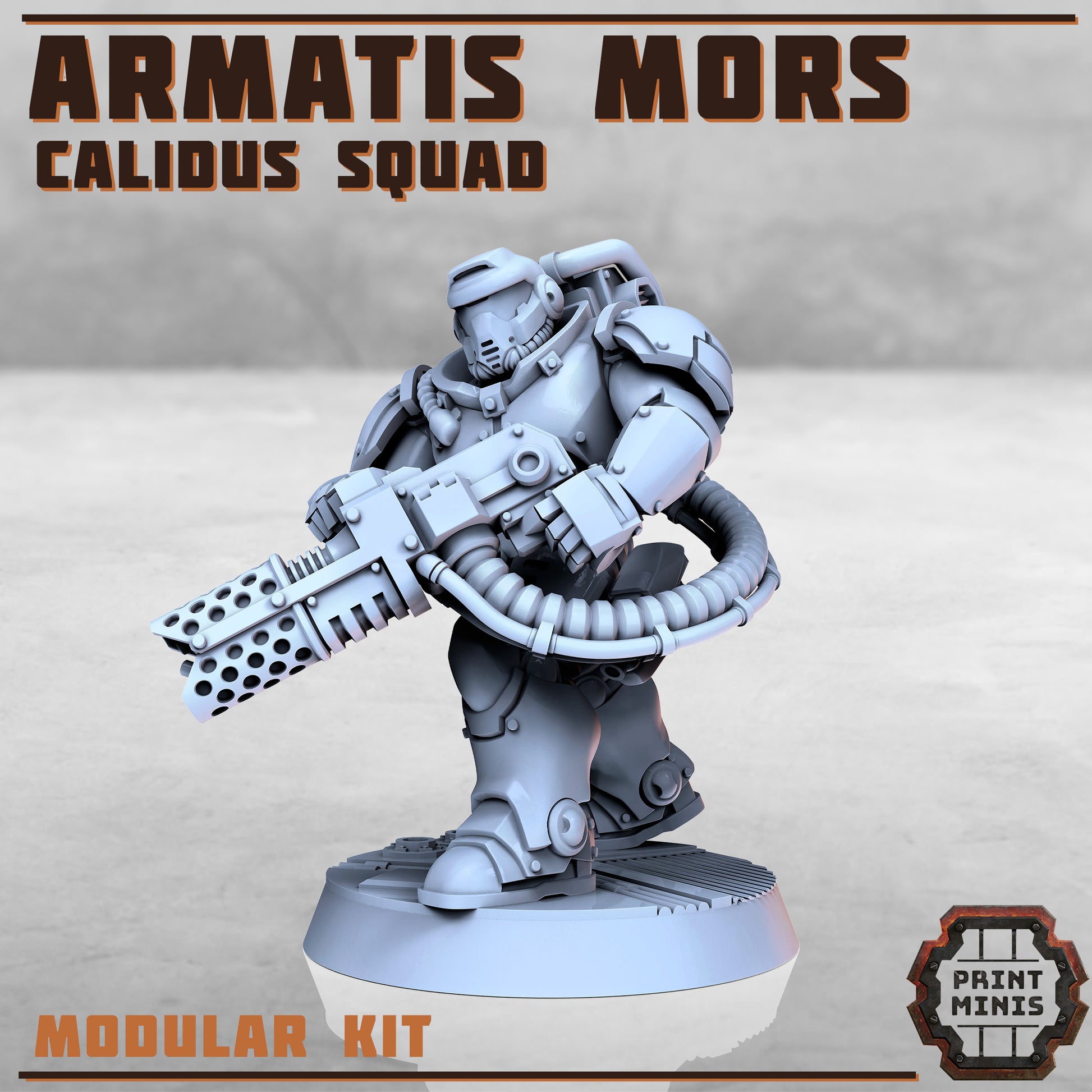 Armatis Mors Warriors - Figurine Print Minis - PRINT MINIS - 3DPitFactory