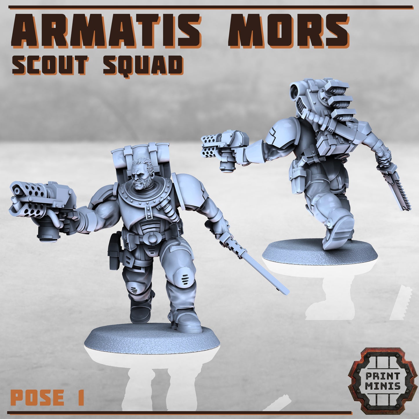Armatis Mors Scouts - Figurine Print Minis
