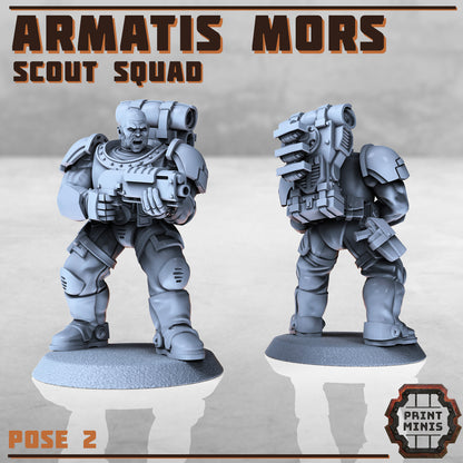 Armatis Mors Scouts - Figurine Print Minis