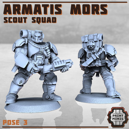 Armatis Mors Scouts - Figurine Print Minis