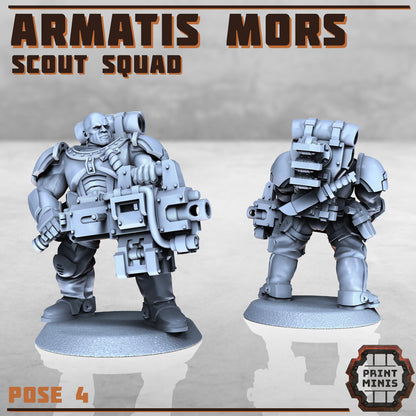Armatis Mors Scouts - Figurine Print Minis