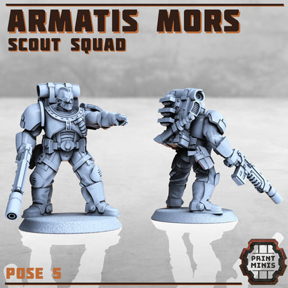 Armatis Mors Scouts - Figurine Print Minis