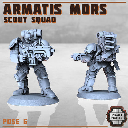 Armatis Mors Scouts - Figurine Print Minis