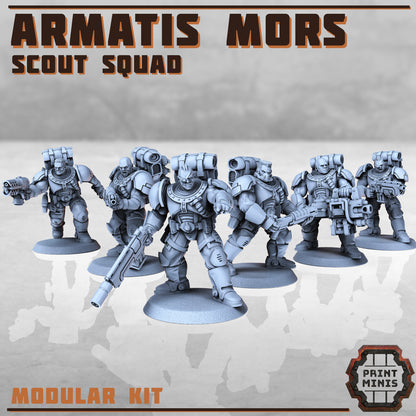 Armatis Mors Scouts - Figurine Print Minis