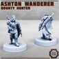 Ashton Wanderer - Bounty Hunter - Figurine Print Minis