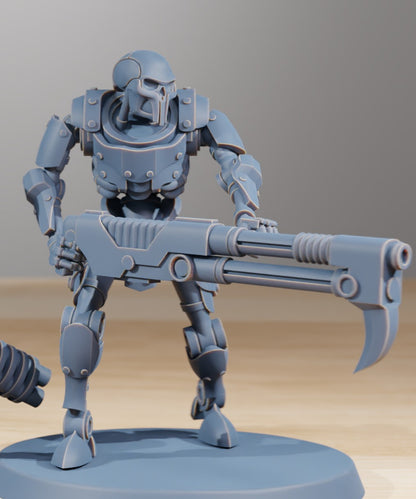 Corrupted Guard Builder en 100mm + Astronet X1 infantry en 100mm