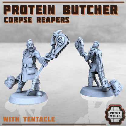 Protein Butchers - Figurine Print Minis - PRINT MINIS - 3DPitFactory