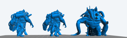 Lot de 3 Figurines - Impression Résine Haute définition - 3DPitFactory - 3DPitFactory