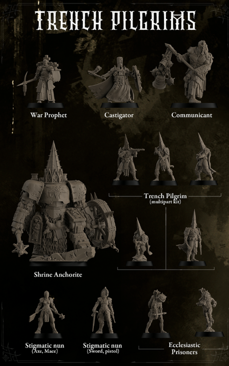 Trench Pilgrims - Figurine Trench Crusader