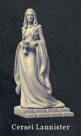 Lot de figurines Trone de fer