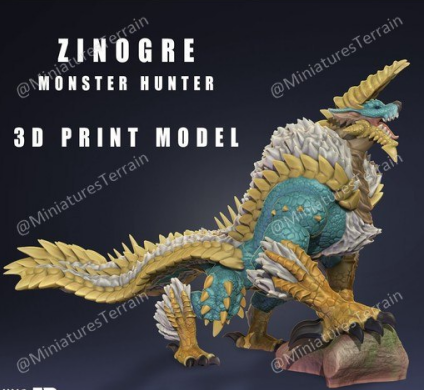 Le Zinogre et le Brachydios