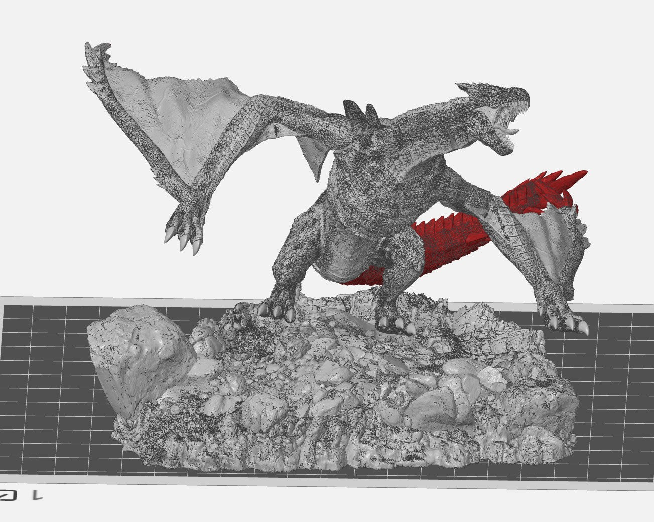 Impression Résine – Dragon Haute Définition - 3DPitFactory - 3DPitFactory