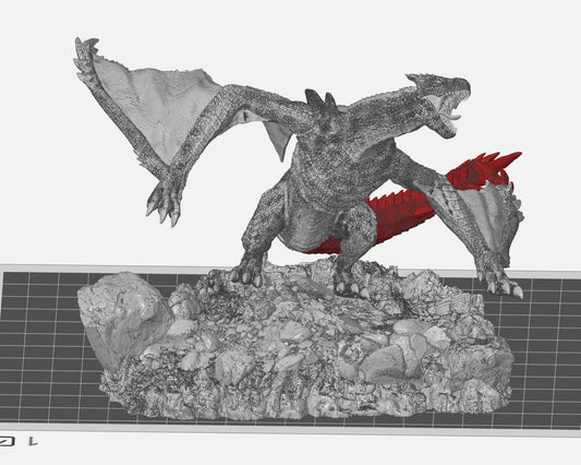 Impression Résine – Dragon Haute Définition - 3DPitFactory - 3DPitFactory