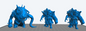 Lot de 3 Figurines - Impression Résine Haute définition - 3DPitFactory - 3DPitFactory