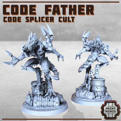 Code Splicer Coven + Code Minions - Figurine Print Minis - PRINT MINIS - 3DPitFactory
