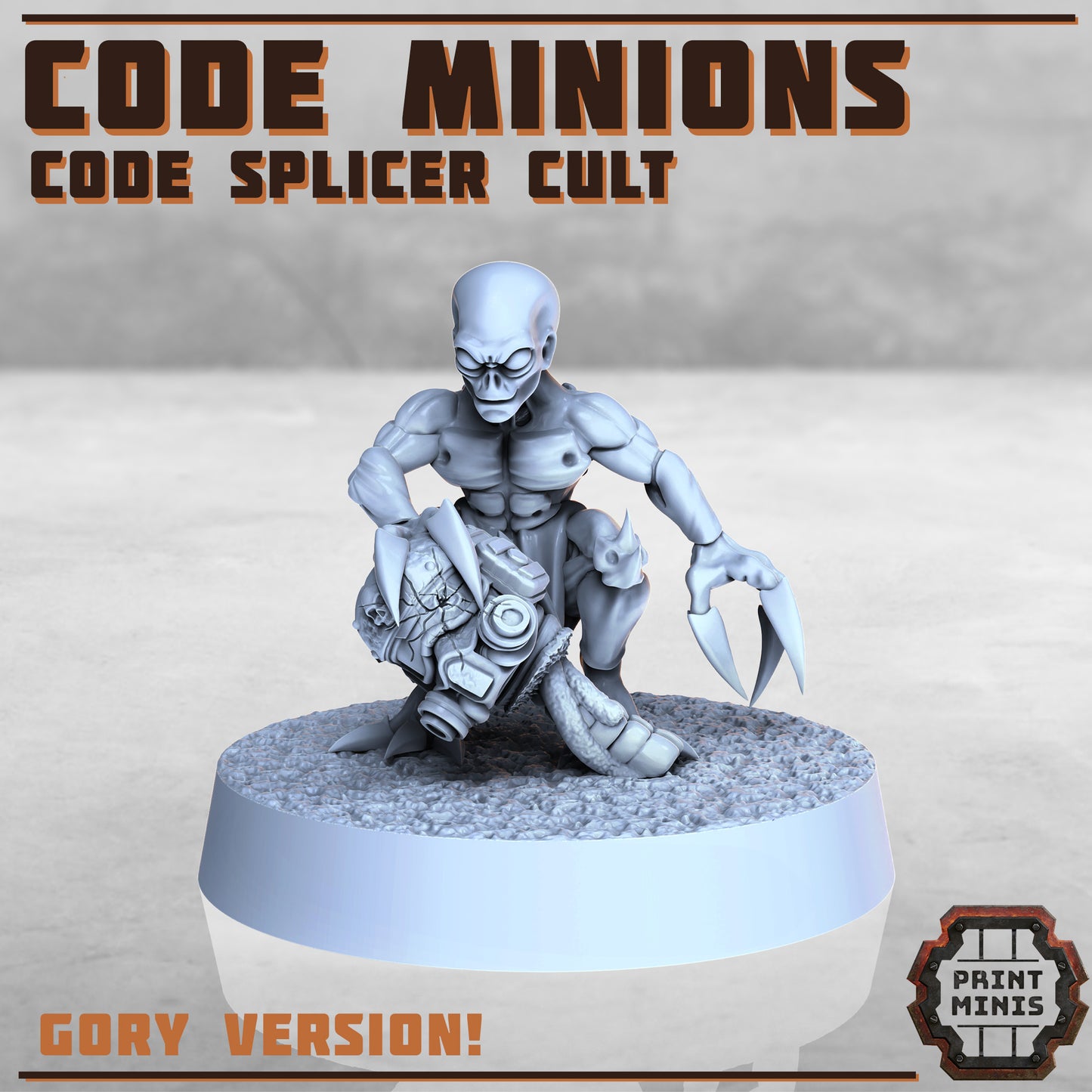 Code Splicer Coven + Code Minions - Figurine Print Minis - PRINT MINIS - 3DPitFactory