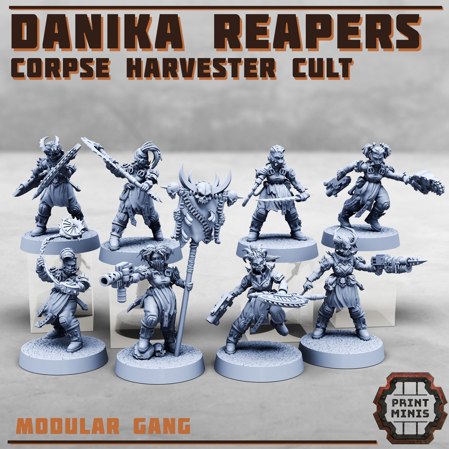 Danika Reapers Cult - Figurine Print Minis