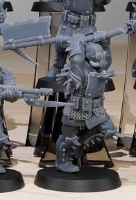 Corrupted Guard Builder en 100mm + Astronet X1 infantry en 100mm