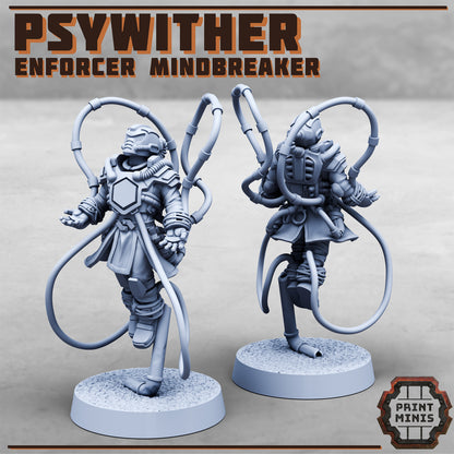 Mindbreakers - Psywither et Soulcrusher - City Watch Enforcers - Figurine Print Minis