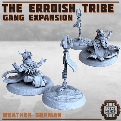 Erroish Tribe Gang Expansion - Figurine Print Minis - PRINT MINIS - 3DPitFactory
