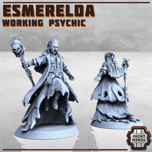 Esmerelda - Working Psychic - Print Minis