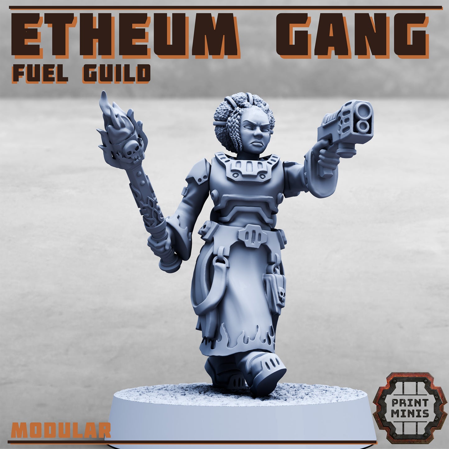 Etheum Gang - Fuel Guild - Figurine Print Minis - PRINT MINIS - 3DPitFactory
