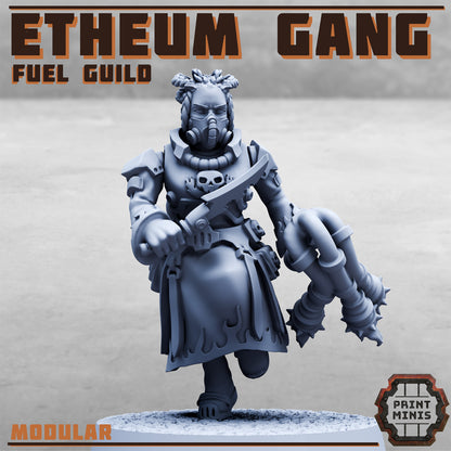 Etheum Gang - Fuel Guild - Figurine Print Minis - PRINT MINIS - 3DPitFactory