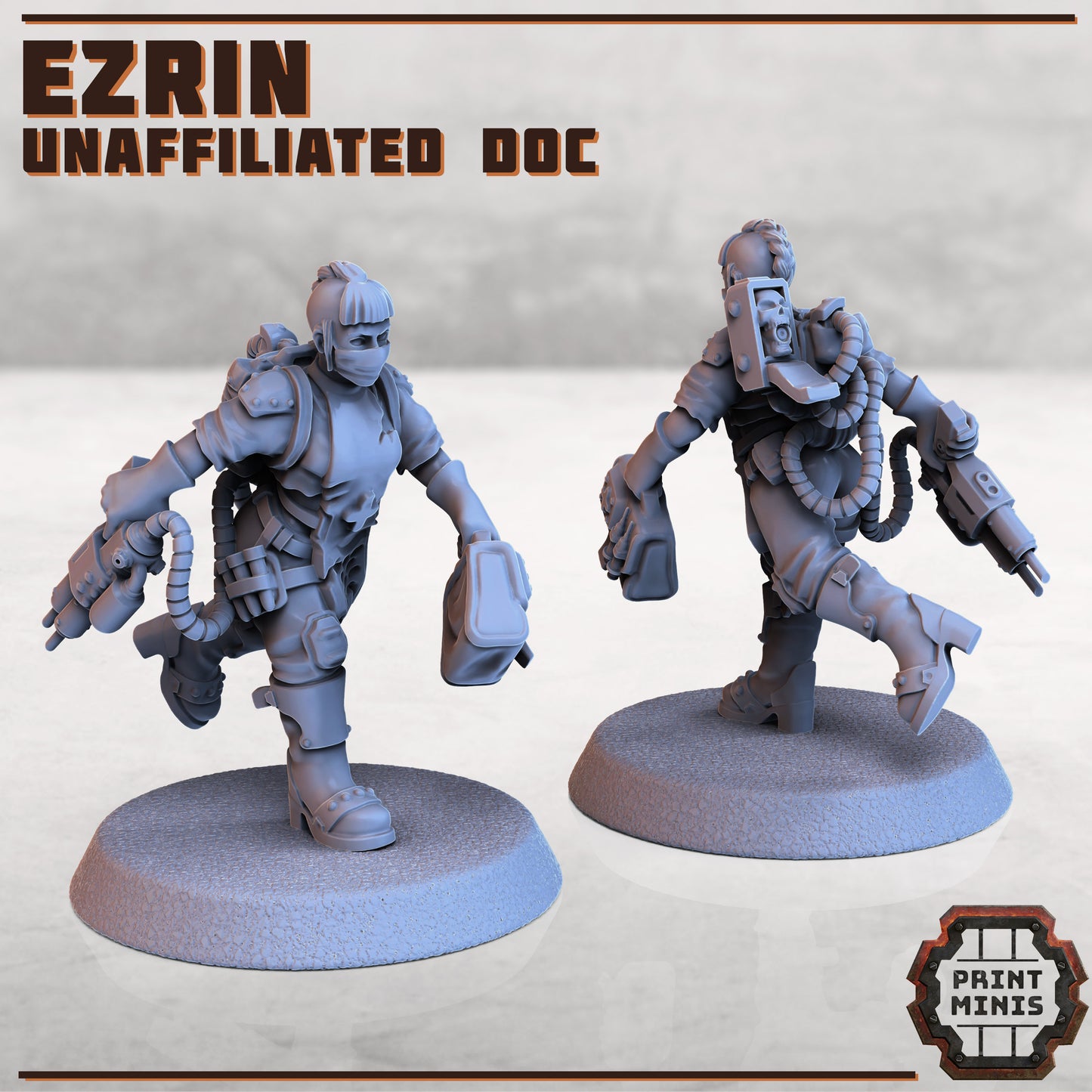 Ezrin - Doctor - Figurine Print Minis