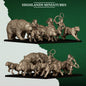 FERAL ANIMALS AND BEASTAMERS  - HIGHLANDS Miniatures
