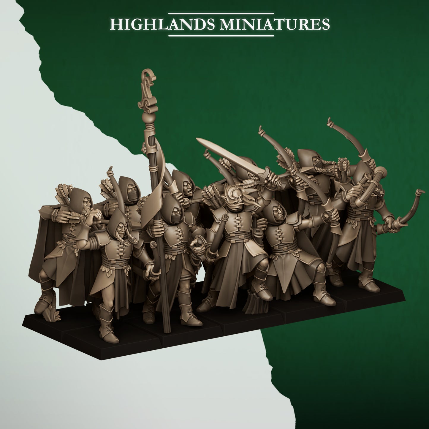 FERAL ARCHERS - Figurine Highlands Miniatures