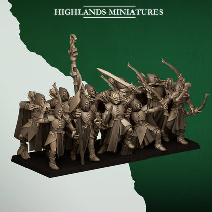 FERAL ARCHERS - Figurine Highlands Miniatures