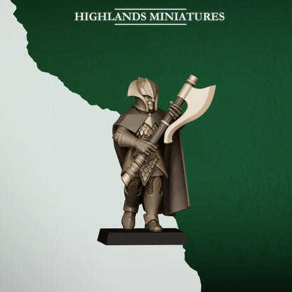 FERAL AXEMEN - Figurine Highlands Miniatures