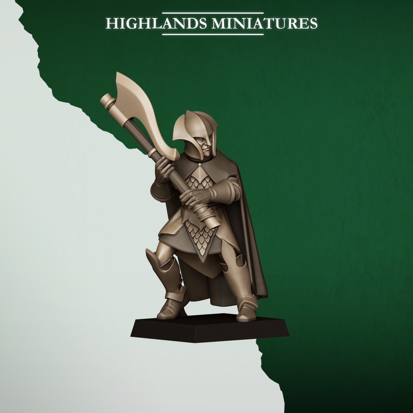FERAL AXEMEN - Figurine Highlands Miniatures