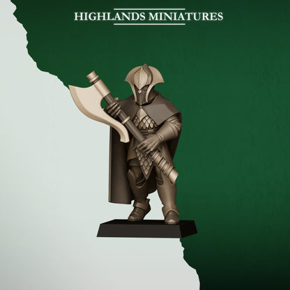 FERAL AXEMEN - Figurine Highlands Miniatures