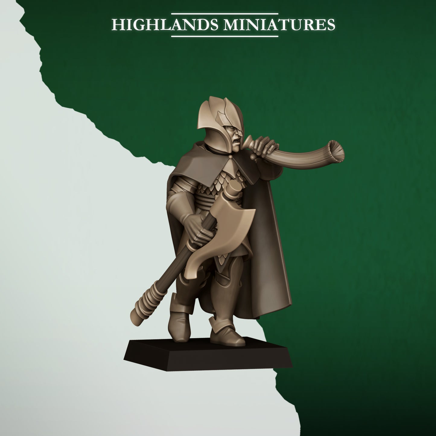 FERAL AXEMEN - Figurine Highlands Miniatures