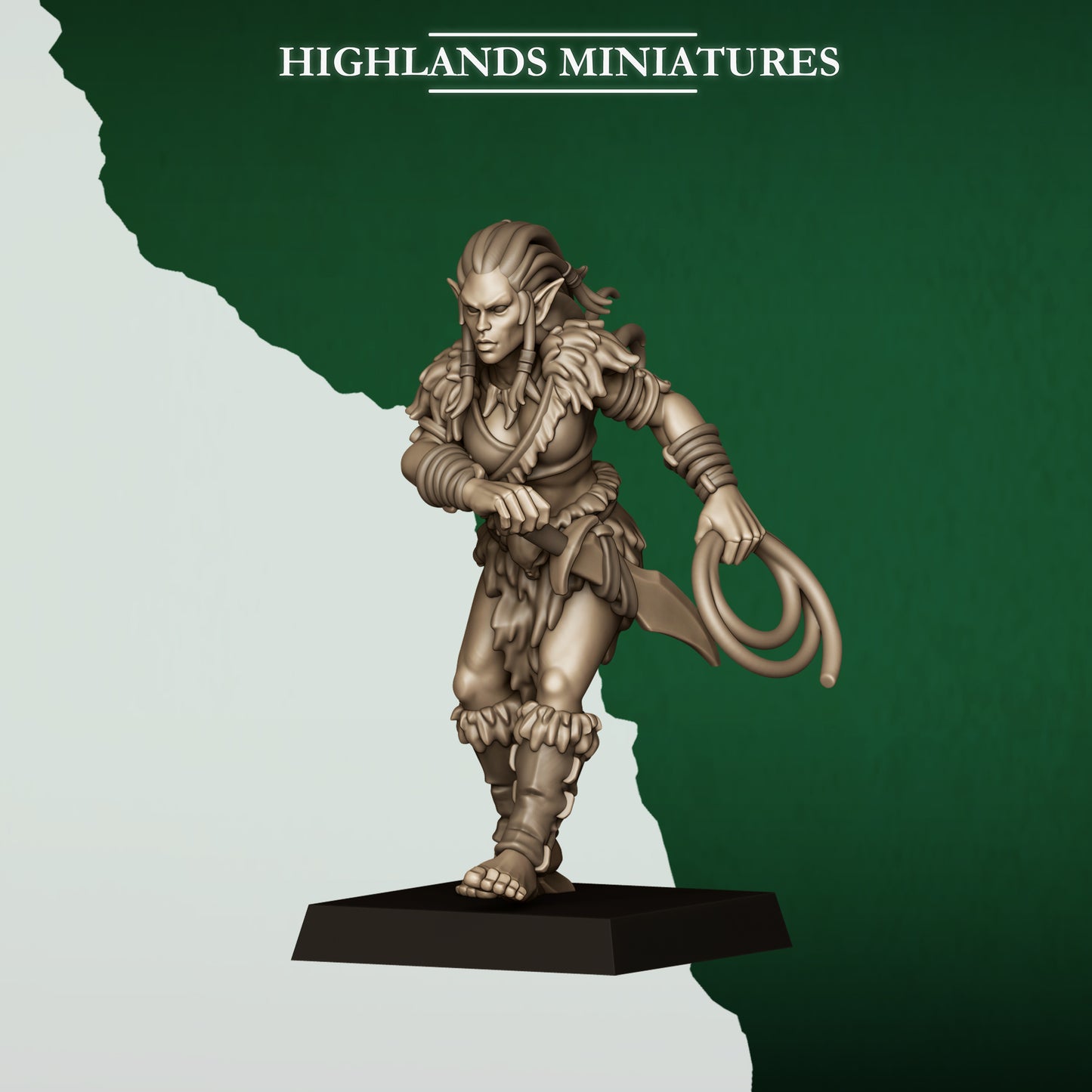 FERAL ANIMALS AND BEASTAMERS  - HIGHLANDS Miniatures