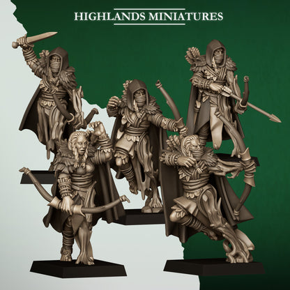FERAL SCOUTS - HIGHLANDS Miniatures