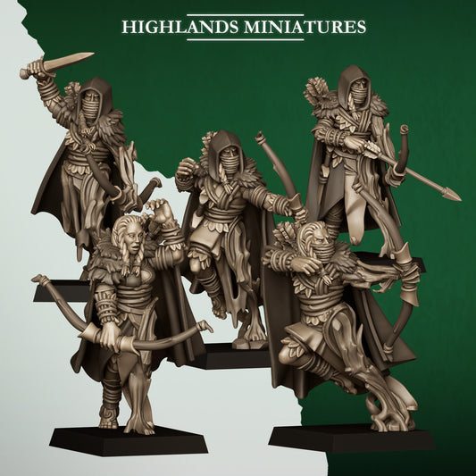 FERAL SCOUTS - HIGHLANDS Miniatures