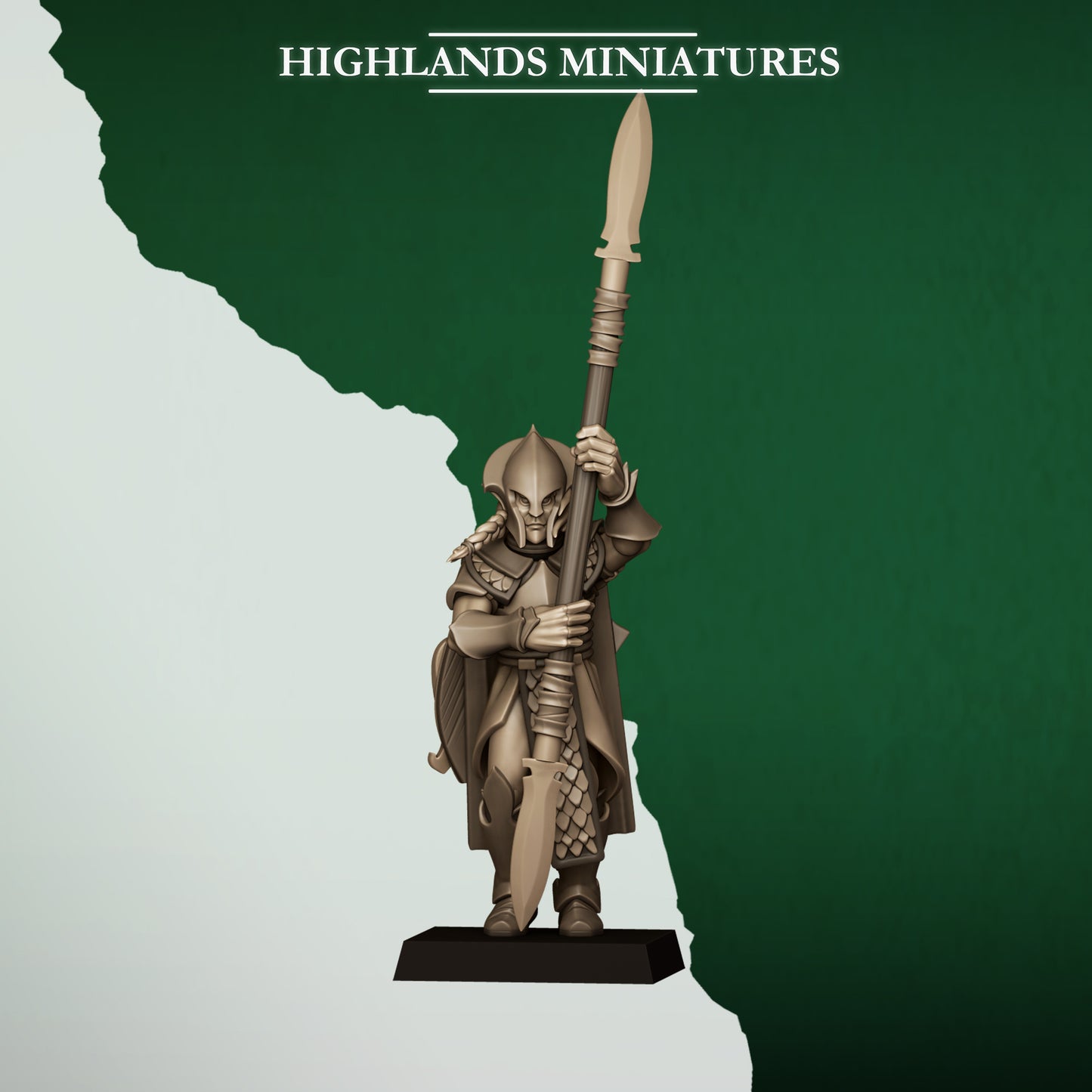 FERAL SPEARMEN - Figurine Highlands Miniatures