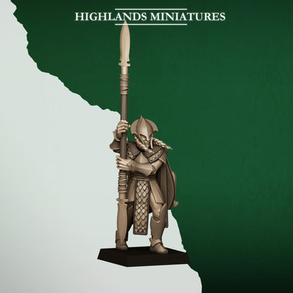 FERAL SPEARMEN - Figurine Highlands Miniatures