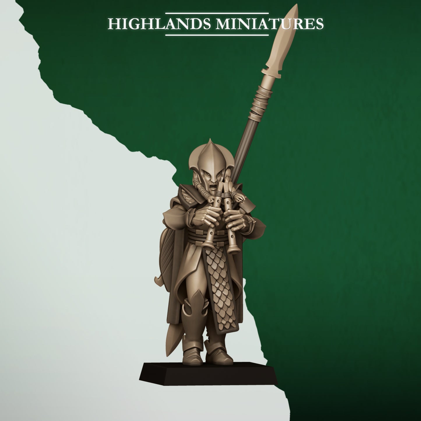 FERAL SPEARMEN - Figurine Highlands Miniatures