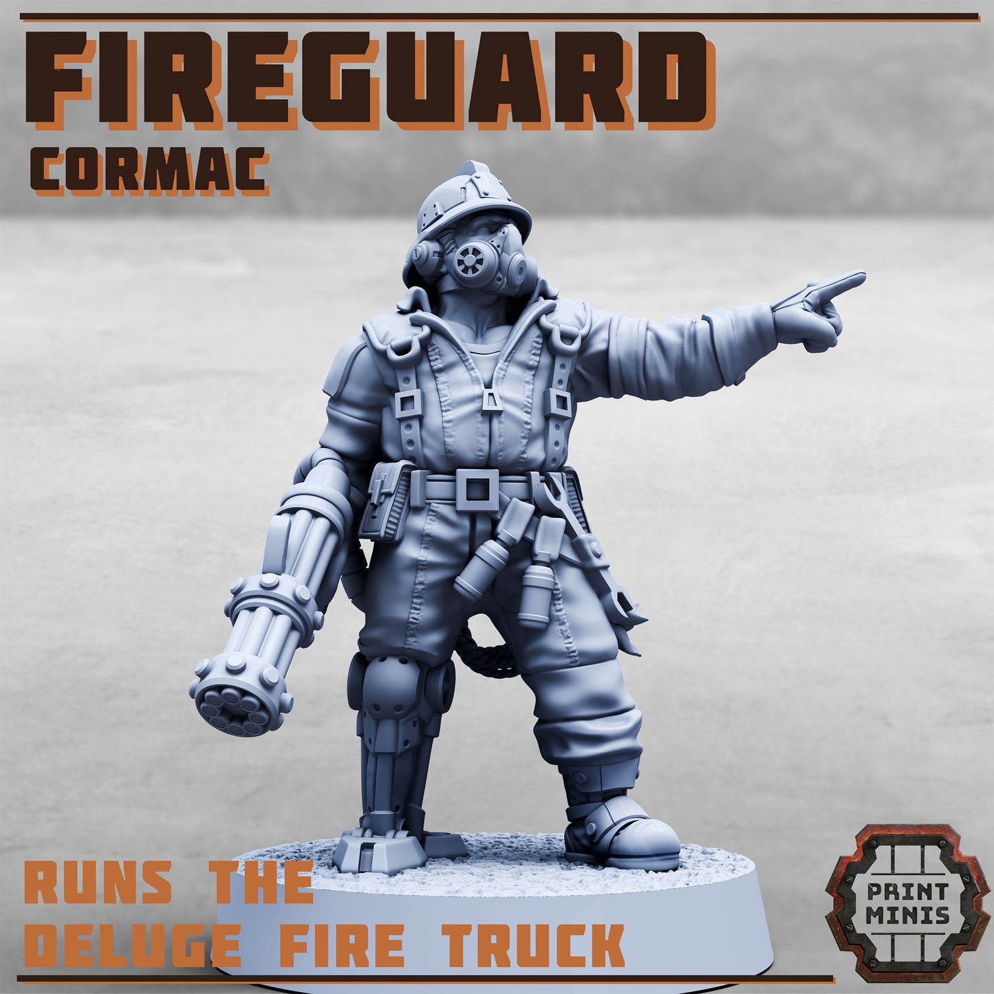 Fireguard - Cormac - Figurine Print Minis
